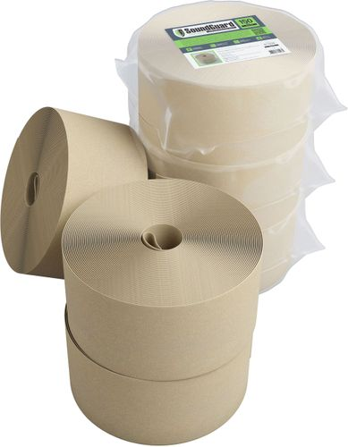 Лента виброизоляционная SoundGuard VibroTape 150, 20 м 150х3,5 мм 20 м.п, крупный план