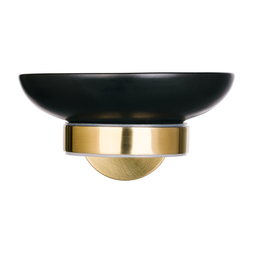 Мыльница настенная Moroshka Oro Nero черный 1 шт, вид