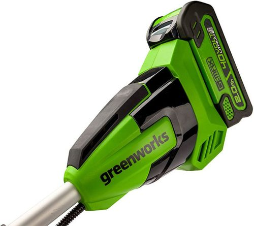 Триммер аккумуляторный GREENWORKS 40В 4Ач, без акб и з/у, gd40bcb, фото