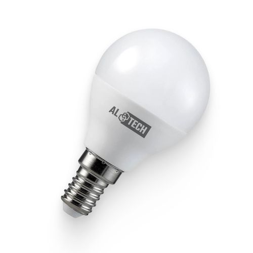 Лампочка светодиодная ALTECH LED 8Вт 3000К 720Лм E14 Шар, изображение