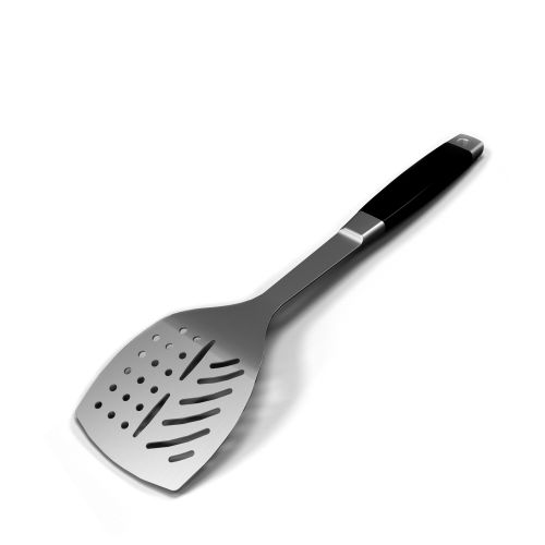 Лопатка для гриля silver line 800 degrees stainless steel spatula, детальное фото