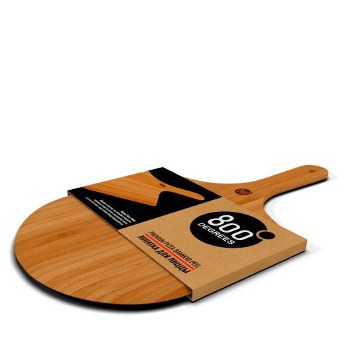 Лопатка для пиццы бамбуковая 800 degrees pizza bamboo paddle, детальное фото