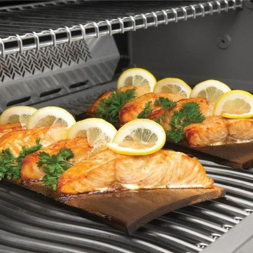 Набор досок для копчения рыбы 800 degrees salmon wooden boards, детальное фото