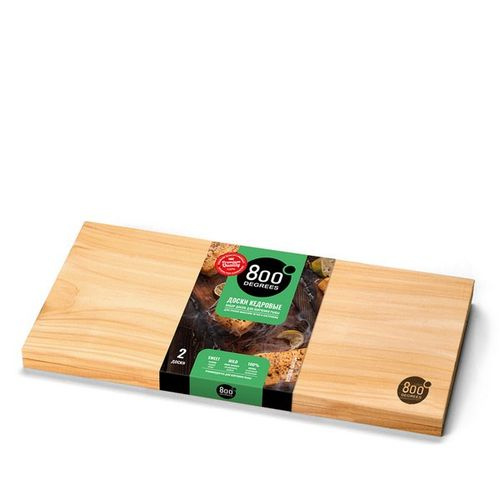 Набор досок для копчения рыбы 800 degrees salmon wooden boards, картинка