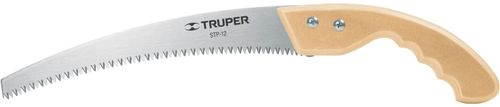 Пила садовая TRUPER STP-12 12" 300мм, изогнутое лезвие, с деревянной рукояткой, Арт. 18171, вид