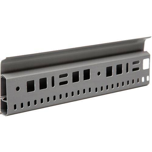 Плинтус ПВХ 76мм QVANT Q09 МОНОЛИТ 2,2м, вид