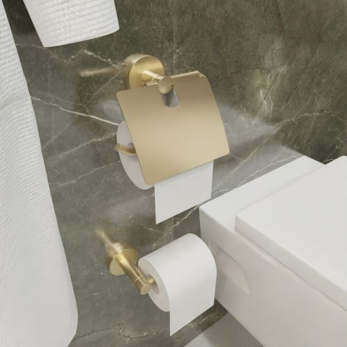 Держатель запасного рулона Comfort Gold золото-сатин, фото