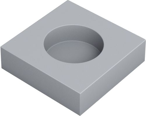 Звукоизоляционный подрозетник 1-секционный SoundGuard S-BOX 1 115х115х38 мм, вид