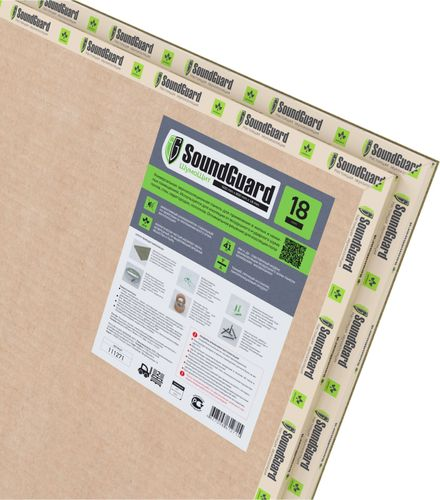 Звукоизоляционная панель SoundGuard ШумоЩит ПП18 600х800х18 мм 0,48 м2, детальное фото