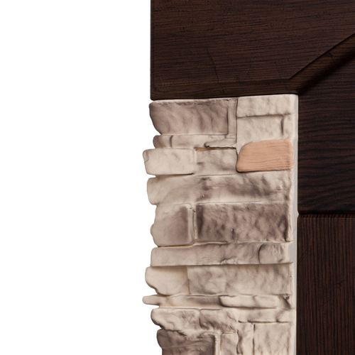 Каминокомплект ROCKWOOD STD NT-F316 + Majestic LUX BL, изображение