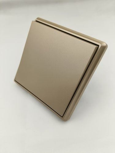 Выключатель 1-клавишный ALTECH Encore 7390 шампань, изображение