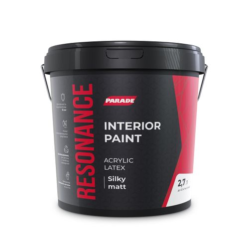 Краска интерьерная PARADE Resonance silky matt база C 2,7л, изображение