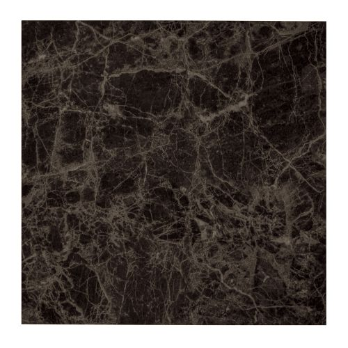Плитка ПВХ самоклеящаяся LAKO DECOR мрамор темно-коричневый  30 х 30 СМ, детальное фото