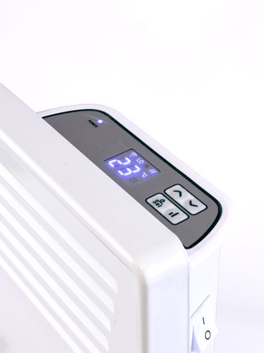 Конвектор электрический Smartway STYLE Edition с Wi-Fi подключением 1 кВт, крупный план
