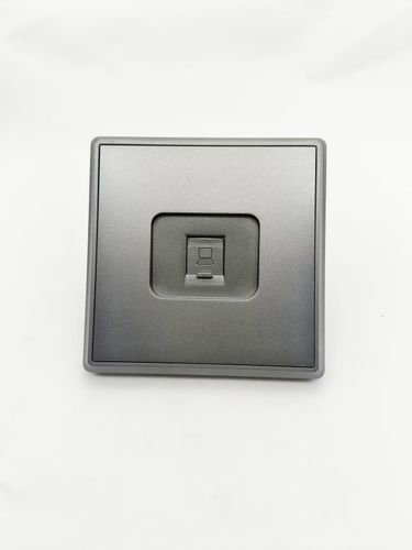 Розетка компьютерная 1 пост ALTECH Encore белый, детальное фото