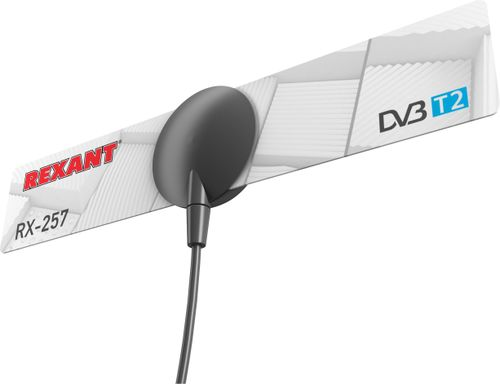 Антенна комнатная REXANT RX-257 цифровая и аналоговая, фото