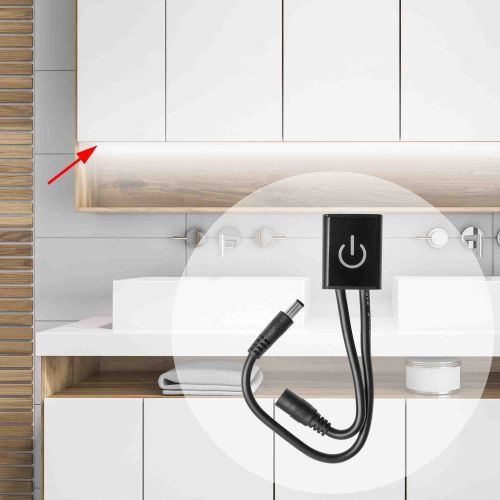 Выключатель для светодиодной ленты Apeyron Electrics 04-07 72-144 Вт 12-24 В 6 А, картинка
