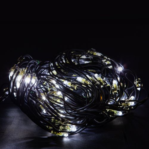 Гирлянда универсальная сетка SYSTEM PROF 144 LED белый 1,2 м, картинка