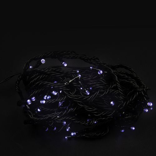 Гирлянда внешняя занавес сосульки SYSTEM OUT 50 LED белый 2,4 м, картинка