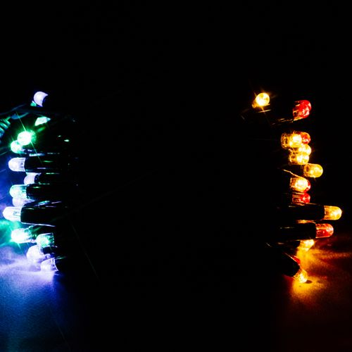 Гирлянда универсальная нить SYSTEM PROF 50 LED многоцветный,белый 5 м, детальное фото