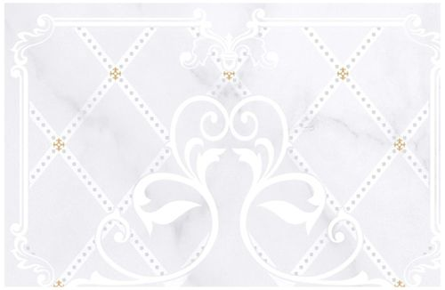 Декор Gracia Ceramica Милана светлая 25X40 см 1, фото
