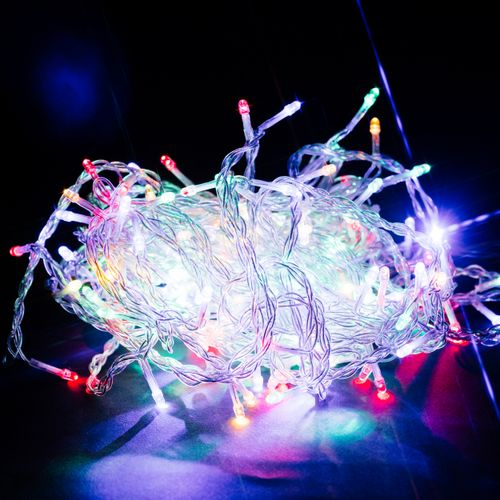 Гирлянда внутренняя занавес SYSTEM IN 150 LED многоцветный 2м, детальное фото