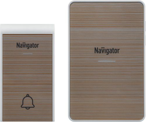 Звонок электрический Navigator 80 511 бежевый, картинка