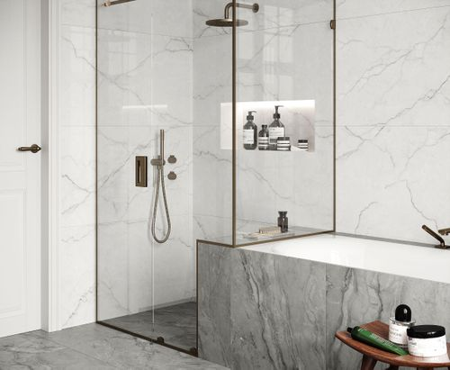 Керамогранит Laparet Torso Bianco белый 60X60 см 1,44 м², вид