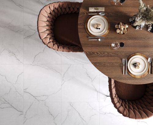 Керамогранит Laparet Torso Bianco белый 60X60 см 1,44 м², картинка