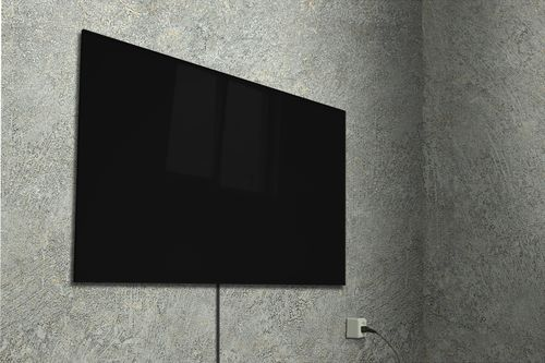 Инфракрасный электрообогреватель ТЕПЛОФОН Glassar-600 Вт черный, картинка