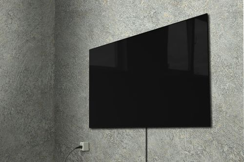 Инфракрасный электрообогреватель ТЕПЛОФОН Glassar-600 Вт черный, картинка