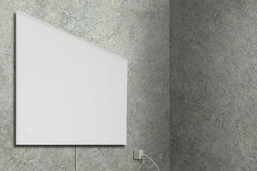 Инфракрасный электрообогреватель ТЕПЛОФОН Glassar-600 Вт белый, крупный план