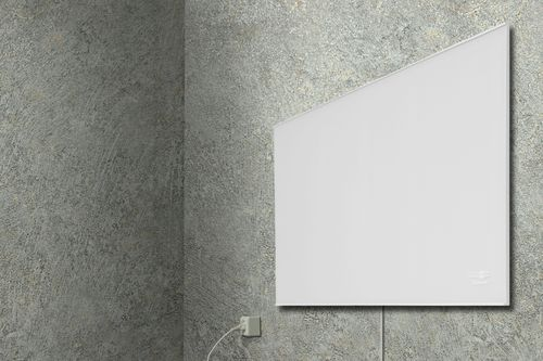 Инфракрасный электрообогреватель ТЕПЛОФОН Glassar-600 Вт белый, крупный план