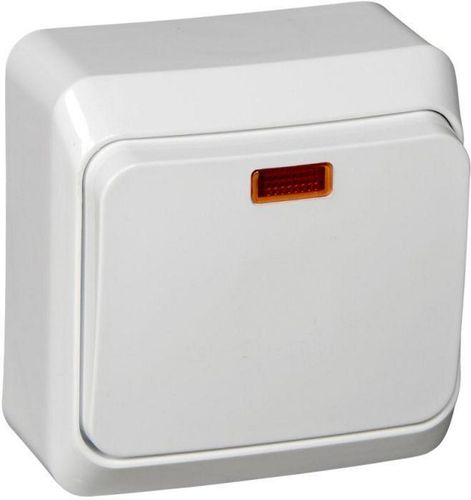 Выключатель 1-клавишный Schneider Electric ETUDE белый, вид