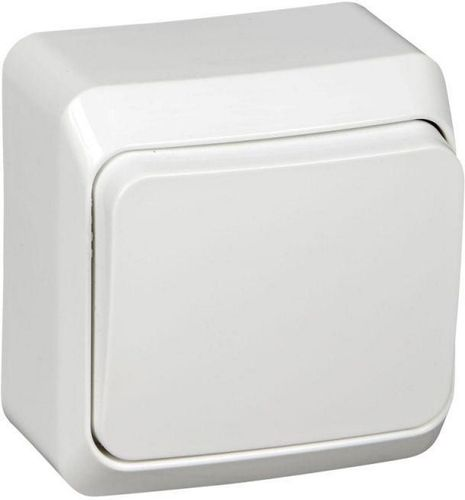 Выключатель 1-клавишный Schneider Electric ETUDE BA10-001B белый, фото
