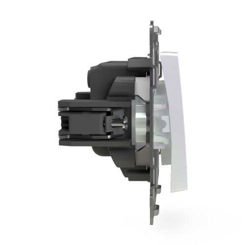 Выключатель 2-клавишный TOKOV ELECTRIC PIXEL 1792288 перламутр, вид