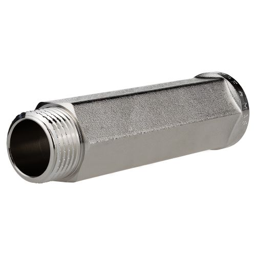 Удлинитель шестигранный 1/2" х 80 мм (никель) MPF, крупный план