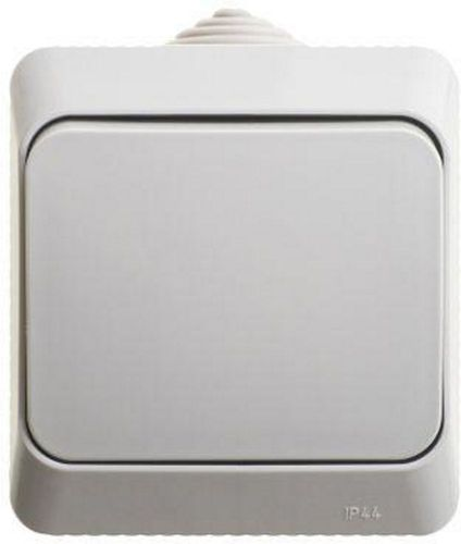 Выключатель 1-клавишный Schneider Electric ETUDE KA10-041C серый, изображение