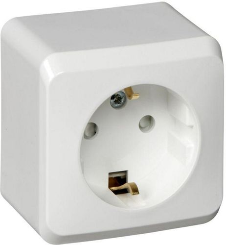 Розетка электрическая Schneider Electric ETUDE PA16-004B белый, картинка
