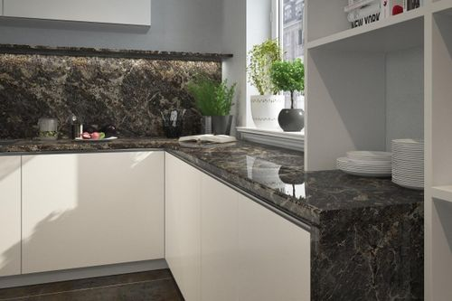 Столешница ДСП Опал 3050x600х38 мм, детальное фото