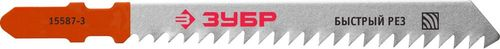 Полотно по дереву ЗУБР для лобзика 5 шт, крупный план
