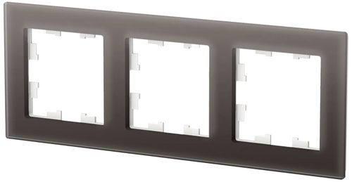 Рамка 3 поста Schneider Electric Atlas Design мокко, фотография