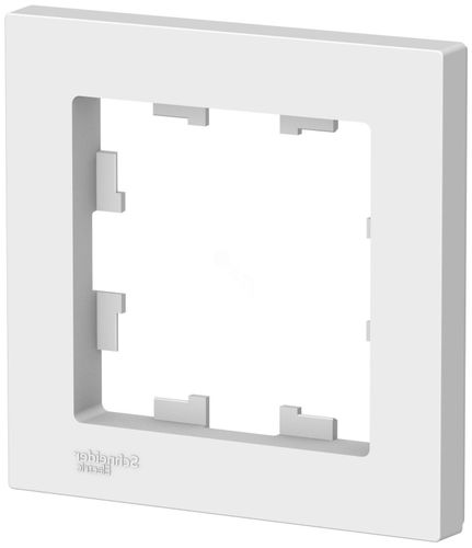 Рамка 1 пост Schneider Electric Atlas Design ATN000101 белый, фотография