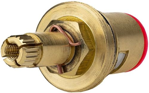 Кран-букса керамическая, 1/2", 8 мм х 20 шл., угол поворота 90°, вид