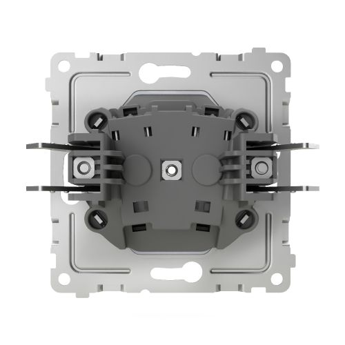 Розетка электрическая TOKOV ELECTRIC PIXEL 1792295 перламутр, изображение