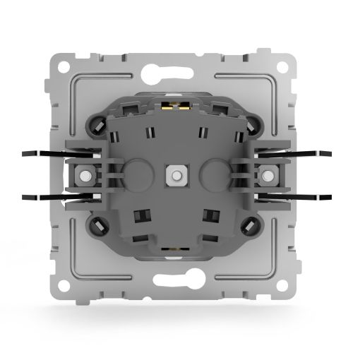Розетка электрическая TOKOV ELECTRIC PIXEL 1791367 белый, вид