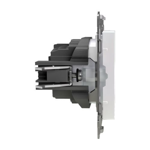 Розетка электрическая TOKOV ELECTRIC PIXEL 1792298 перламутр, вид