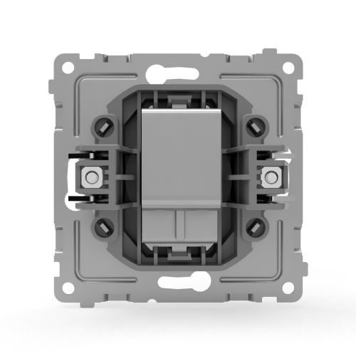 Розетка TV TOKOV ELECTRIC PIXEL 1792275 алюминий, фотография
