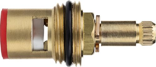 Кран-букса керамическая, 1/2", 8 мм х 24 шл., угол поворота 90°, крупный план