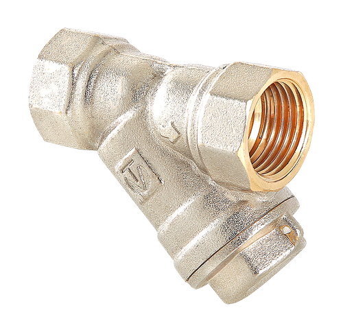 Фильтр косой латунь VALTEC 1", детальное фото